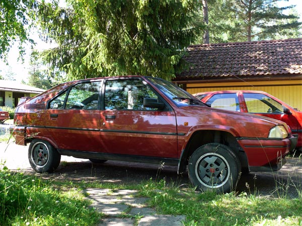 BX varpaisillaan